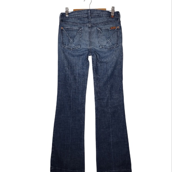 7 For All Mankind Dojo Sz 26 Low-Rise Jeans - Picture 2 of 15